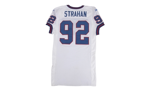 1997 Michael Strahan Game Used New York Giants Jersey Photo Matched to 12/7/1997 (Resolution Photomatching & Equipment Manager LOA)